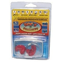Doc's Proplugs - Medium (Vented)  Red W/Leash