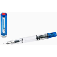 Twsbi Eco Transparent Blue Fountain Pen F Nib