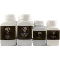 Exploring Minds Rock Tumbler Tumbling Media 4 Piece Grit Pack Kit