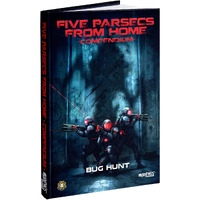 Modiphius Entertainment: Five Parsecs From Home: Compendium - Bug Hunt - Hardcover Rpg Book  Sci-Fi Campaign  Solo Adventure War Tabletop Game