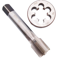 Hss M25 X 1Mm Tap And M25 X 1.0Mm Die Metric Thread Right Hand