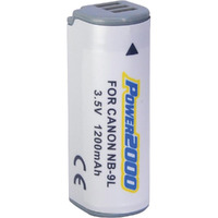Power2000 Acd-326 Rechargeable Battery For Canon Nb-9L