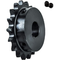 Jeremywell #50 Roller Chain Sprocket B Type 1"" Bore 18 Tooth