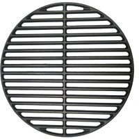 Quantfire 13"" Cast Iron Cooking Grid For S/Minimax Big Green Egg Accessories  Round Grill Grate Grids For Bge Or Other Same Size Charcoal Grill