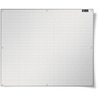 Flasld Aluminum Heat Shield Mat For Grill  Stove  Oven And Refrigerator  Fireproof Cover And Screen Protect Deck Railing From Grill (40?48 Inch)