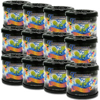 Pack Of 12 Treefrog Gel-Typed Automotive Cup-Holder Air Freshener (Squash Scented)