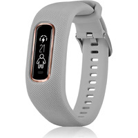 C2D Joy Strap Tpu Wristband Compatible With Garmin Vivosmart 4  Activity And Fitness Tracker (Grey) Medium