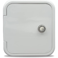 Thetford|B&B Molders Rv Replacement Parts And Accessories Camper Gravity Water Inlet Fill Hatch For 1 1/4 Inch Or 1 3/8 Inch Connections Polar White Pn 94251