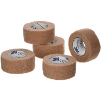 Coban 081359629 3M Self- Adherent Wrap  Tan  1""X 5 Yards Size  Pack Of 5