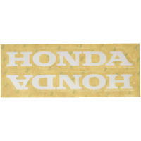 Factory Effex 06-44304 White 'Honda' Universal Swing Arm Sticker