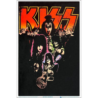 Kiss - Officially Licensed - Neon Blacklight Poster - 23"" X 35""