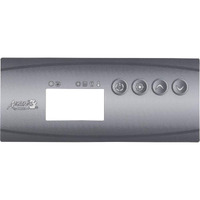 Hydro-Quip Overlay  Gecko In.K19  4 Button  P1  Lt  Temp Up  Temp Down 80-0236A