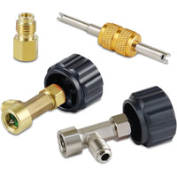 Lichamp R134A Can Tap  Automotive R 134A Self Sealing Can Tap And Puncture Ac Freon Can 134A Adapter Fittings  Ta01