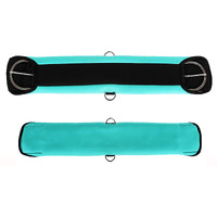 Challenger 36"" Horse Soft Padded Neoprene Turquoise Western Riding Saddle Cinch 9719-36