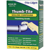 Nu-Calgon 4216-92 Thumb-Tite Sealing Compound (Includes (2)-1 Lbs. Slugs)