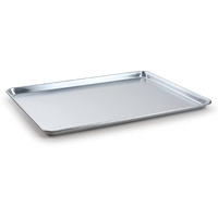 Bakn Sheet Pans Baksp2618 Full Size 19 Gauge 18"" X 26"" Wire In Rim Aluminum Sheet Pan