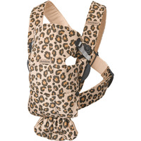Babybjrn Baby Carrier Mini  Cotton  Beige/Leopard  1 Count