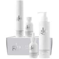 Glo Skin Beauty Clarify + Balance Elevated Essentials Set - Includes Full Size Purifying Gel Cleanser & Beta-Clarity Bha Drops