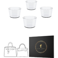 Goodluxe Silicone Protective Studs For Birkin 25 30 35/Lindy 26 30 Precision Fit Bag Feet Stud Protector (Medium)