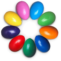Aminfun Egg Crayons  9 Colors Palm Grip Toy  Washable Paint Stackable Toys For Kids  Children  Babies  Toddlers  Gift For Boys And Girls
