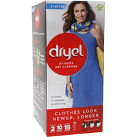 Dryel At-Home Dry Cleaning Starter Kit With Bag  Breeze Clean Scent 1 Kit