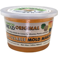Composimold Original 20 Ounce Reusable Molding Material  Reheat To Reuse