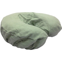 Deluxe Flannel Massage Face Rest Cover Cozies  Includes 4Pcs (Sage Green)