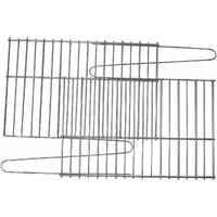 Grillpro 91250 Universal Fit Adjustable Rock Grate  Silver