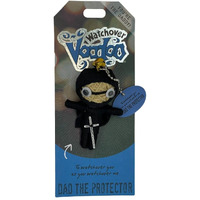 Watchover Voodoo 3-Inch Dad The Protector - Handcrafted Gift To Bring Good Luck And Positivity Everywhere You Go