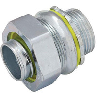Raco 3405-8 Connector  Liquid Tight  Straight  Flex And Type B Flex  Uninsulated  1-1/4-Inch Gray