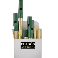 Fead?G Tin  Original Irish  Brass Whistles For School Or Groups  Key Of D  Made In Ireland