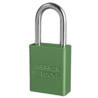 American Lock A1106Grn1Key Q# Dg6842 Keyed Padlock  Aluminum  Green