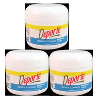 Deporte Crema Desodorante 2Oz 3 Piezas