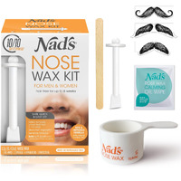 Nad's Nose Wax Kit For Men & Women - Waxing Kit For Quick & Easy Nose Hair Removal  12G / 0.42Oz