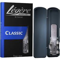 L?Gre Reeds - Bb Clarinet Reed  Classic  Strength 3.00 (Bb3.00) - Premium Synthetic Woodwind Reed