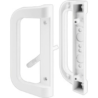 Prime-Line C 1177 Mortise Style Sliding Door Handle  1 Set  White