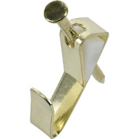 Ook 50606 Readynail Picture Hangers  Reusable Art Hooks  Brass  10Lbs (30 Set)