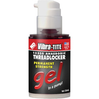 Vibra-Tite - 13535 135 Permanent Strength Gel Anaerobic Threadlocker  35 Ml Pump  Red