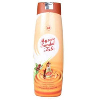 Mysore Sandal Talcum Powder 300G Powder By Ksdl  10.5 Ounces - 100% Pure Sandalwood Oil - No Harsh Chemicals (Pack Of 1 - (1 X 300 Grams))
