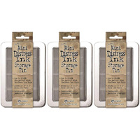Tim Holtz Mini Distress Ink Storage Tins - (Pack Of Three Tins)