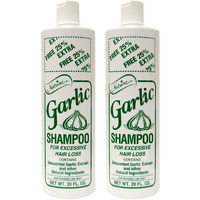 Nutrine Garlic Shampoo Unscented 20 Ounce (591Ml) (Pack Of 2)