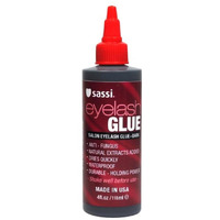 Sassi Salon Eyelash Glue  Dark  4 Ounce