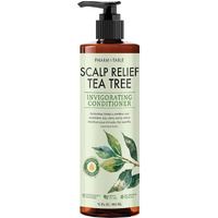 Pharm To Table Tea Tree Conditioner For Men And Women  Hair Detangler And Soothing Scalp Relief - Infused With Tea Tree Oil  Sunflower Oil  Aloe And Argan Oil  16.2Oz