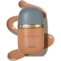 Cover Fx Power Play Foundation - Shade T1 - Buildable Full Coverage - Waterproof Sweat-Proof Transfer-Proof - Natural Matte Finish - All Skin Types