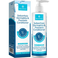 Roycederm Seborrheic Dermatitis Psoriasis Conditioner: Scalp Treatment For Folliculitis Psoriasis Dry Itchy Scalp Oily Hair - Dandruff Conditioner For Healthy Hair