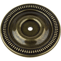 Gliderite Hardware 5060-Ab-25 2.5-Inch Round Cabinet Back Plate 25 Pack  Antique Brass Finish