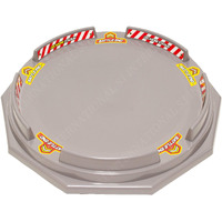 Toymeca Decagon Battling Tops Stadium Large Size 25"" Big Arena For 4~6 Kids