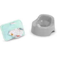 Corolle Potty And Wipe Baby Doll Accessory Set - For 12"" Baby Dolls
