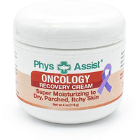 Physassist Oncology Recovery Cream: 4 Oz Unscented  Super Moisturizing For Dry  Itchy  Sensitive Skin