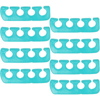 Iconikal Pedicure Gel Toe Stretcher And Separator  8-Pack Bunion Relief Spa Day Relaxing Pamper Treatment Vacation Supply